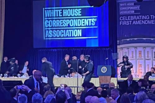 Trump: “Odio decir que me siento honrado” de ser blanco de ataques tras el tiroteo en la Cena de Corresponsales