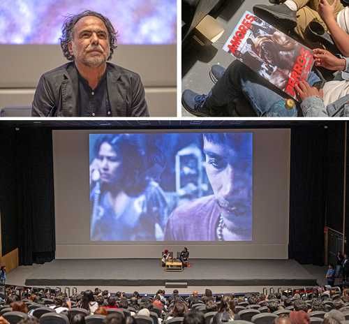 Alejandro González Iñárritu presenta el libro ‘Amores Perros’ en la Cineteca Nacional