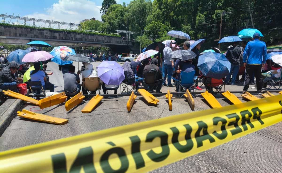 cnte-bloquea-circuito-interior-y-paraliza-la-circulacion-a-la-altura-de-paseo-de-la-reforma