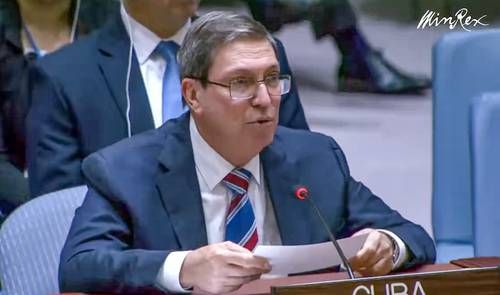 Canciller cubano advierte ante la ONU de una “catástrofe humanitaria” por medidas de EE. UU.