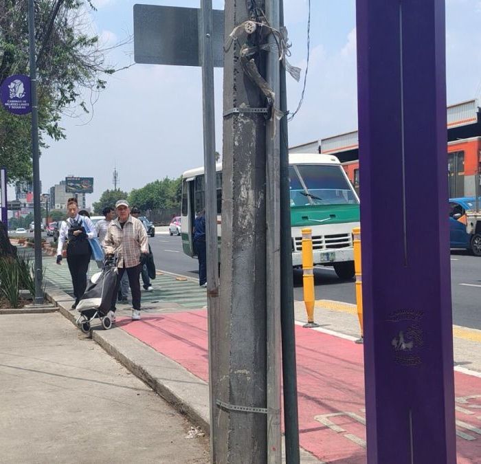 Ciclovía Gran Tenochtitlán: ciclistas denuncian invasión de peatones y motos en Tlalpan