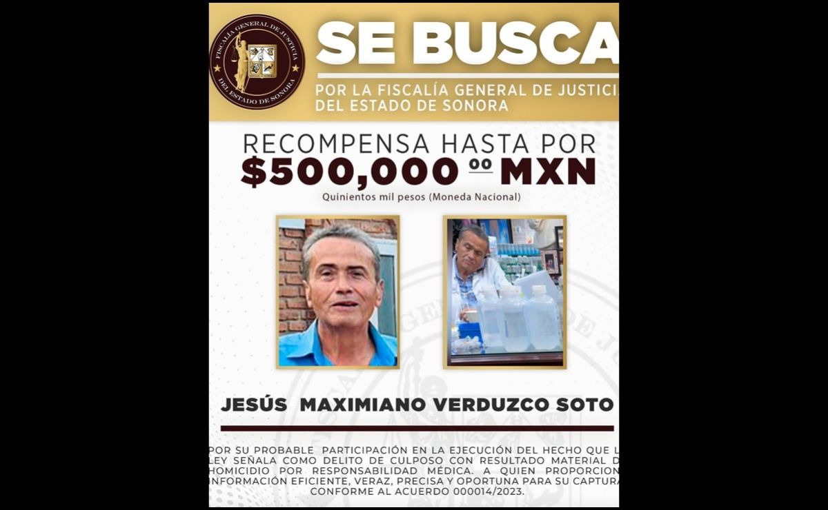 fiscalia-de-sonora-ofrece-500000-pesos-por-medico-vinculado-a-ocho-muertes-por-sueros-vitaminados