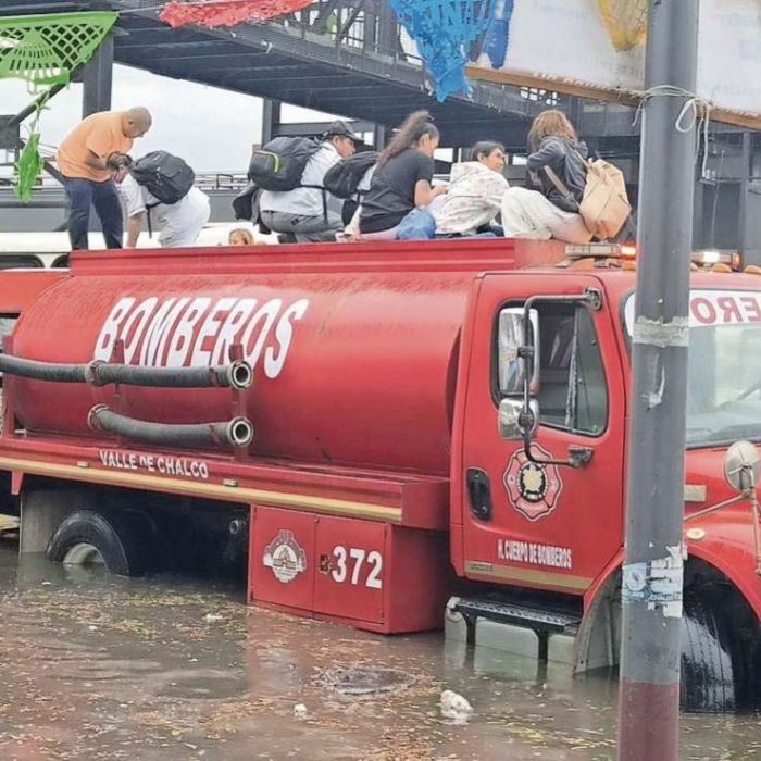 Granizada e inundaciones causan daños en Atlacomulco y otros municipios del Estado de México