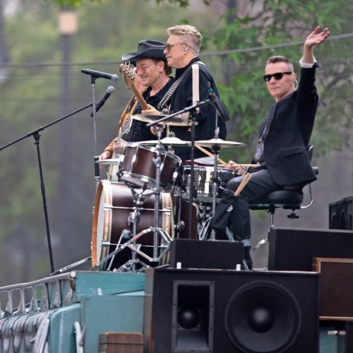 U2 graba en el Centro Histórico de la CDMX el videoclip de “Street of Dreams”