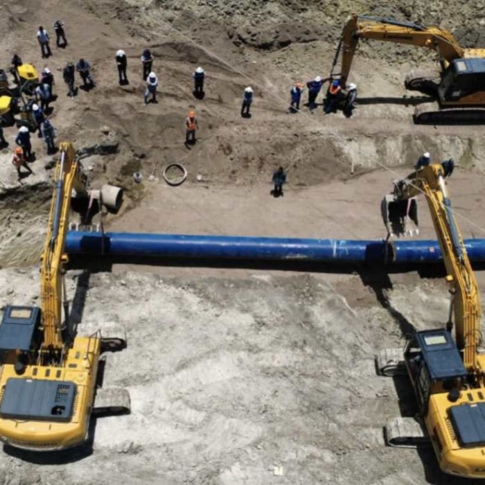Fuga y colapso en acueducto Guadalupe Victoria deja sin agua a gran parte de Ciudad Victoria; un trabajador murió