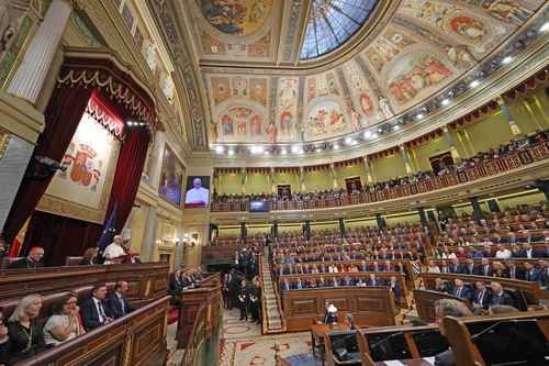 León XIV ofrece discurso histórico ante el Congreso de los Diputados en España