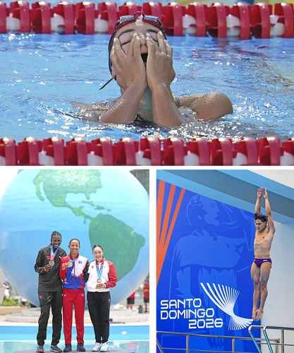 México alcanza 102 oros y apunta a su mejor actuación en los JCC Santo Domingo 2026