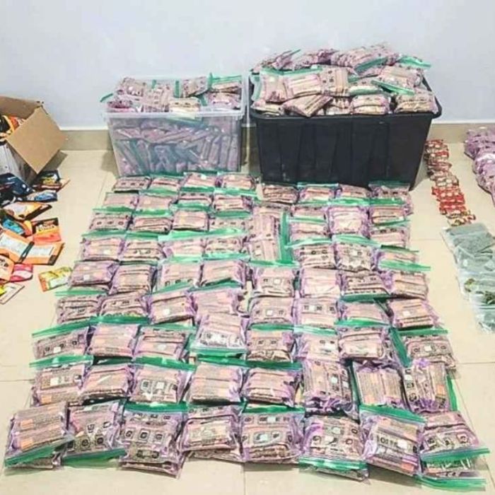 Aseguran frituras, golosinas y chocolates con marihuana en Mazatlán
