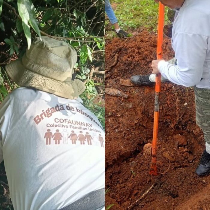 CNB envía equipo especializado para procesar predio investigado como centro de exterminio en Nayarit