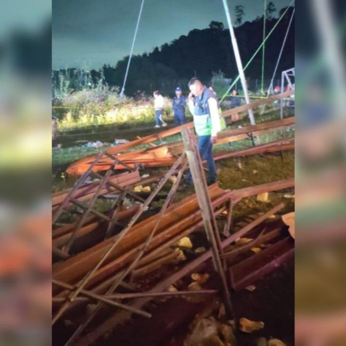 Desplome de gradas en jaripeo deja 12 lesionados en Xochimilco