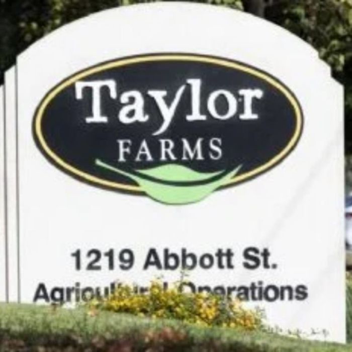 FDA detecta Cyclospora en instalaciones de Taylor Farms en Guanajuato