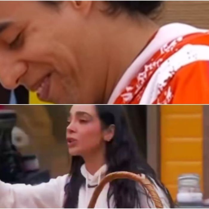Manelyk González le arrebata a Kevin “Bicolor” el plato de comida en “La granja VIP”