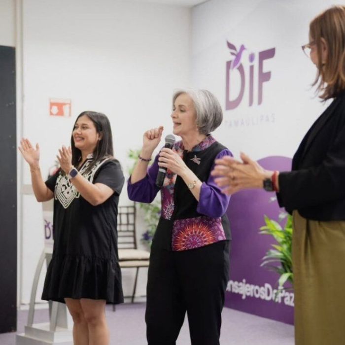 María de Villarreal llama a redoblar esfuerzos en el DIF Tamaulipas