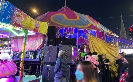 Suman cuatro ferias del Estado de México con accidentes en juegos mecánicos