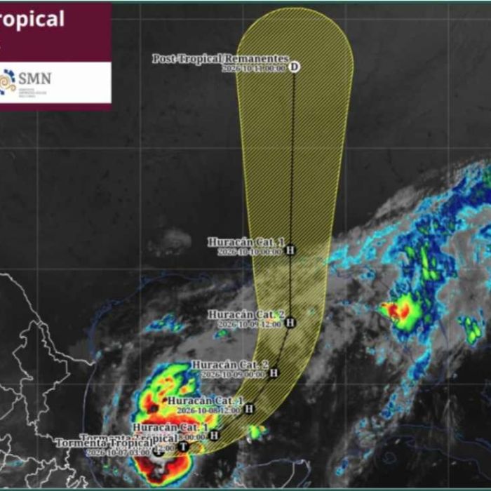 Tormenta tropical Isaias se forma en el Golfo de México; prevén que evolucione a huracán